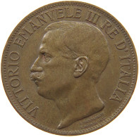 ITALY 10 CENTESIMI 1911 Vittorio Emmanuele III. (1900-1946) #t145 0297 - 1900-1946 : Vittorio Emanuele III & Umberto II