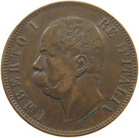 ITALY 10 CENTESIMI 1893 BI UMBERTO I. 1878-1900 #c033 0031 - 1878-1900 : Umberto I.