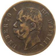 ITALY 10 CENTESIMI 1893 BI UMBERTO I. 1878-1900 #a094 0859 - 1878-1900 : Umberto I