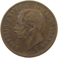 ITALY 10 CENTESIMI 1867 T Vittorio Emmanuele II. (1861-1878) #t145 0313 - 1861-1878 : Vittoro Emanuele II