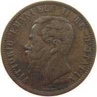 ITALY 10 CENTESIMI 1867 H Vittorio Emanuele II. 1861 - 1878 #c009 0089 - 1861-1878 : Vittoro Emanuele II