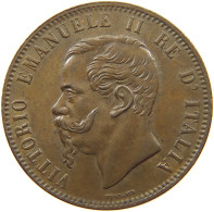 ITALY 10 CENTESIMI 1866 OM Vittorio Emmanuele II. (1861-1878) #t145 0315 - 1861-1878 : Vittoro Emanuele II