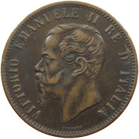ITALY 10 CENTESIMI 1867 N Vittorio Emanuele II. 1861 - 1878 #a094 0865 - 1861-1878 : Vittoro Emanuele II