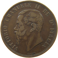 ITALY 10 CENTESIMI 1866 H Vittorio Emanuele II. 1861 - 1878 #s046 0227 - 1861-1878 : Vittoro Emanuele II