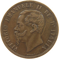 ITALY 10 CENTESIMI 1867 H Vittorio Emanuele II. 1861 - 1878 #c009 0087 - 1861-1878 : Vittoro Emanuele II