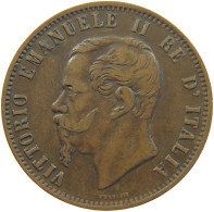 ITALY 10 CENTESIMI 1866 H Vittorio Emanuele II. 1861 - 1878 #c033 0029 - 1861-1878 : Vittoro Emanuele II