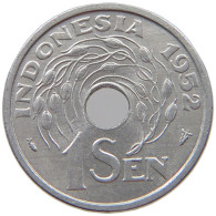 INDONESIA SEN 1952  #s069 0497 - Indonésie