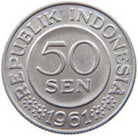 INDONESIA 50 SEN 1961  #a022 0011 - Indonesien