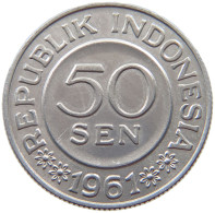 INDONESIA 50 SEN 1961  #a022 0009 - Indonesië