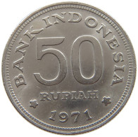 INDONESIA 50 RUPIAH 1971  #a043 0311 - Indonésie