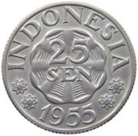INDONESIA 25 SEN 1955  #s079 0313 - Indonésie