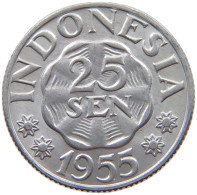 INDONESIA 25 SEN 1955  #s069 0017 - Indonésie