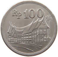 INDONESIA 100 RUPIAH 1973  #a043 0033 - Indonésie