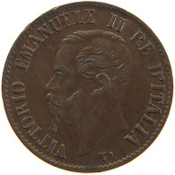 ITALY CENTESIMO 1867 M Vittorio Emanuele II. 1861 - 1878 #c041 0591 - 1861-1878 : Vittoro Emanuele II