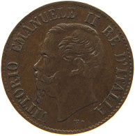 ITALY CENTESIMO 1867 M Vittorio Emanuele II. 1861 - 1878 #c019 0421 - 1861-1878 : Vittoro Emanuele II