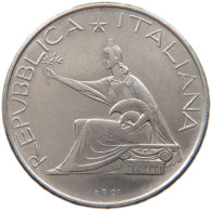 ITALY 500 LIRE 1961  #t162 0101 - 500 Lire