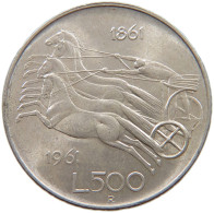 ITALY 500 LIRE 1961  #c049 0337 - 500 Lire
