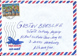 Burkina Faso Air Mail Cover Sent To Germany 10-10-2000 Single Franked - Burkina Faso (1984-...)