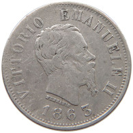 ITALY 50 CENTESIMI 1863 N Vittorio Emanuele II. 1861 - 1878 #c040 0473 - 1861-1878 : Vittoro Emanuele II