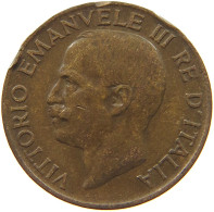 ITALY 5 CENTESIMI 1919 Vittorio Emmanuele III. (1900-1946) #t107 0191 - 1900-1946 : Vittorio Emanuele III & Umberto II