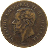 ITALY 5 CENTESIMI 1861 N Vittorio Emanuele II. 1861 - 1878 #a095 0193 - Sonstige & Ohne Zuordnung