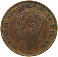 ITALY 5 CENTESIMI 1861 M Vittorio Emanuele II. 1861 - 1878 #s077 0337 - Andere & Zonder Classificatie