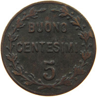 ITALY 5 CENTESIMI  MANGANARO PALERMO #t143 0119 - Altri & Non Classificati