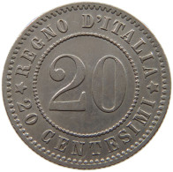 ITALY 20 CENTESIMI 1894 KB UMBERTO I. 1878-1900 #a090 0207 - 1878-1900 : Umberto I.