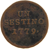 ITALY STATES MILANO SESTINO 1779 Maria Theresia (1740-1780) #t016 0403 - Other & Unclassified