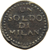 ITALY STATES MILANO SOLDO 1799 MANTUA #t006 0051 - Sonstige & Ohne Zuordnung
