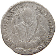 ITALY STATES MILANO SOLDO 1737 Charles VI. 1702-1740 #t144 0261 - Otros & Sin Clasificación