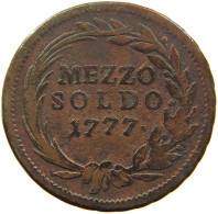 ITALY STATES MILANO MEZZO SOLDO 1777 Maria Theresia (1740-1780) #t075 0077 - Autres & Non Classés