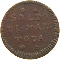 ITALY STATES MANTUA SOLDO 1731  #t009 0247 - Mantova