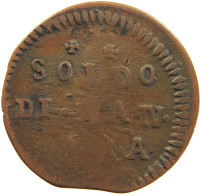 ITALY STATES MANTUA SOLDO 1731 Karl VI. (1711-1740) #t016 0265 - Mantova
