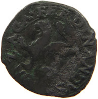 ITALY STATES MANTUA COPPER  FERDINANDO GONZAGA #t007 0029 - Mantova