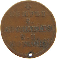 ITALY STATES JETON  TEMPLI S. MICHAELIS S.I. MONACHY #t017 0003 - Altri & Non Classificati