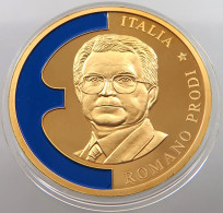 ITALY MEDAL 1998 ROMANO PRODI #sm07 0297 - Altri & Non Classificati