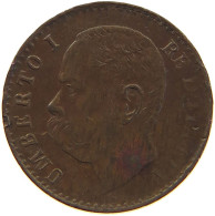 ITALY CENTESIMO 1900 R UMBERTO I. 1878-1900 #c050 0071 - 1878-1900 : Umberto I.