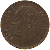 ITALY CENTESIMO 1900 R UMBERTO I. 1878-1900 #a015 0135 - 1878-1900 : Umberto I.