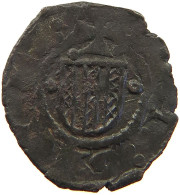 ITALY STATES SICILY DENARO  ALFONSO ARAGON 1416-1458 #a071 0399 - Sicile