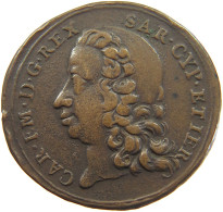 ITALY STATES SARDINIA MEDAL 1746 MEDAL 1746 SARDINIA Lifting Siege Of Alexandria #t155 0161 - Piemonte-Sardegna, Savoia Italiana