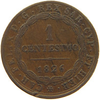 ITALY STATES SARDINIA CENTESIMO 1826 Carlo Felice 1821-1831 #s003 0243 - Piémont-Sardaigne-Savoie Italienne