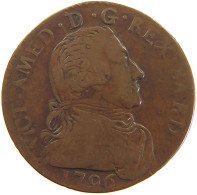 ITALY STATES SARDINIA 5 SOLDI 1796 Vittorio Amadeo III., 1773-1796. #t016 0427 - Italian Piedmont-Sardinia-Savoie