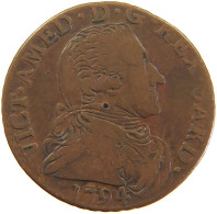 ITALY STATES SARDINIA 5 SOLDI 1794 Vittorio Amadeo III., 1773-1796. #t016 0429 - Italian Piedmont-Sardinia-Savoie