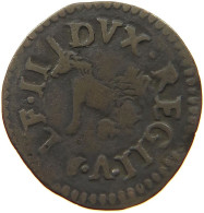 ITALY STATES REGGIO EMILIA SESINO 1534-1559 ERCOLE II 1534-1559 RARE #t100 0219 - Altri & Non Classificati