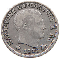 ITALY STATES NAPOLEON I. 5 SOLDI 1813 S Napoleon I. (1804-1814, 1815) #t107 0485 - Napoleónicas