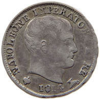 ITALY STATES NAPOLEON I. 5 SOLDI 1814 M Napoleon I. (1804-1814, 1815) DATE ERROR #t144 0369 - Napoleónicas