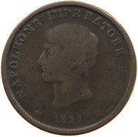 ITALY STATES NAPOLEON I. 3 CENTESIMI 1811 M Napoleon I. (1804-1814, 1815) #s078 0361 - Napoleontisch