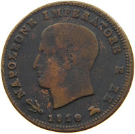 ITALY STATES NAPOLEON I. 3 CENTESIMI 1810 V Napoleon I. (1804-1814, 1815) #a085 0081 - Napoleonische