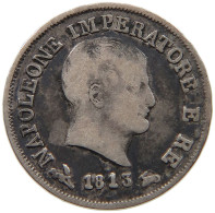 ITALY STATES NAPOLEON I. 10 SOLDI 1813 B Napoleon I. (1804-1814, 1815) #t097 0361 - Napoleonic